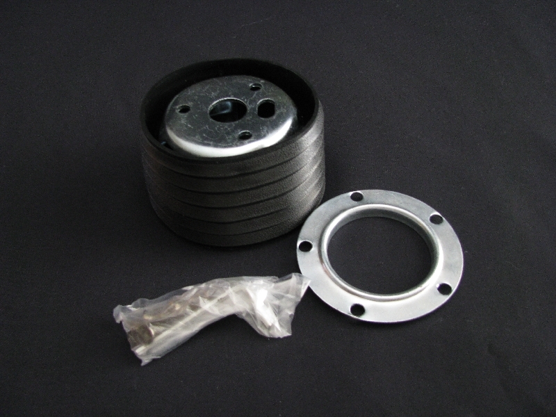 RAPTOR 15" MAHOGANY WOOD STEERING WHEEL - GOLD