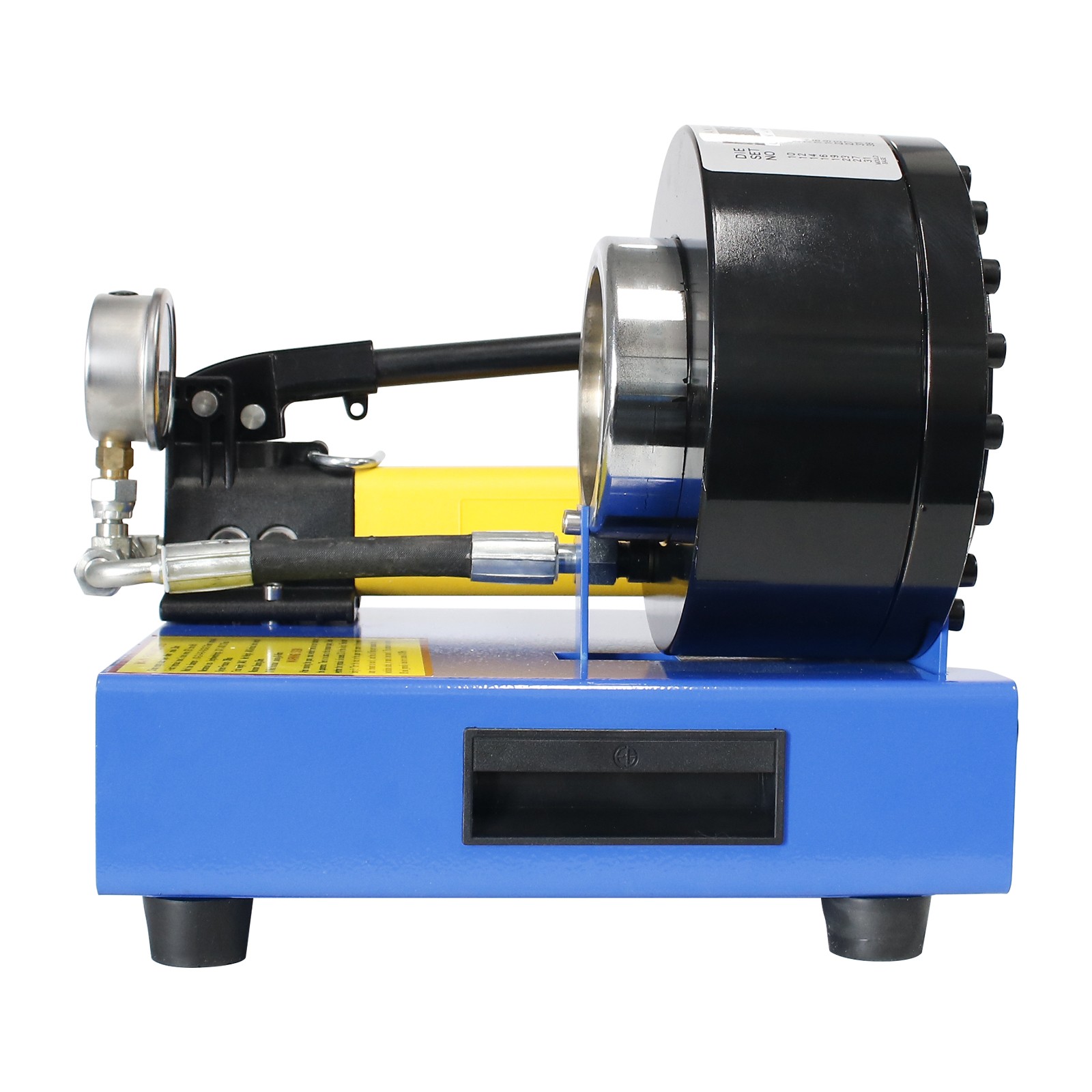 High Pressure Manual Hydraulic Hose Crimper Hose Pipe Crimping With 8 sets Molds