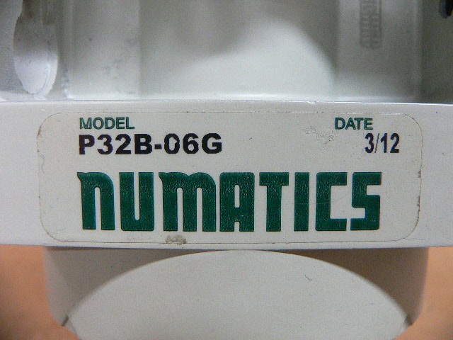 Numatics P32b-06G Particulate Filter/Regulator (Missing Polycarbonate Bowl)