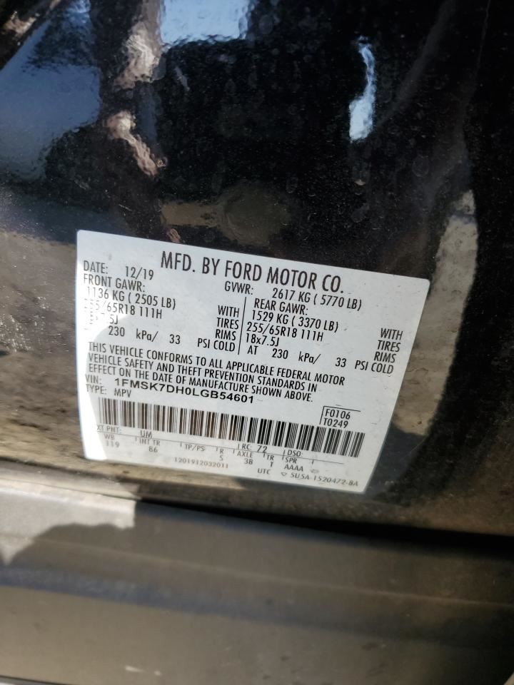 CONTROL PANEL OEM 2020 FORD EXPLORER 1YR WRNTY