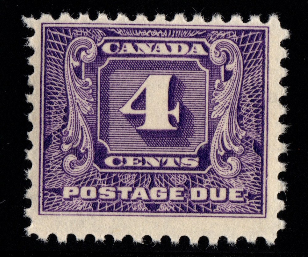 J8 Postage Dues Canada mint never hinged well centered cv $80