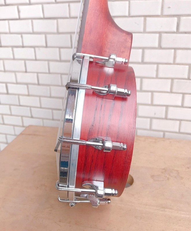 Rally Soprano Ukulele banjo 4 string open back DUB-JR