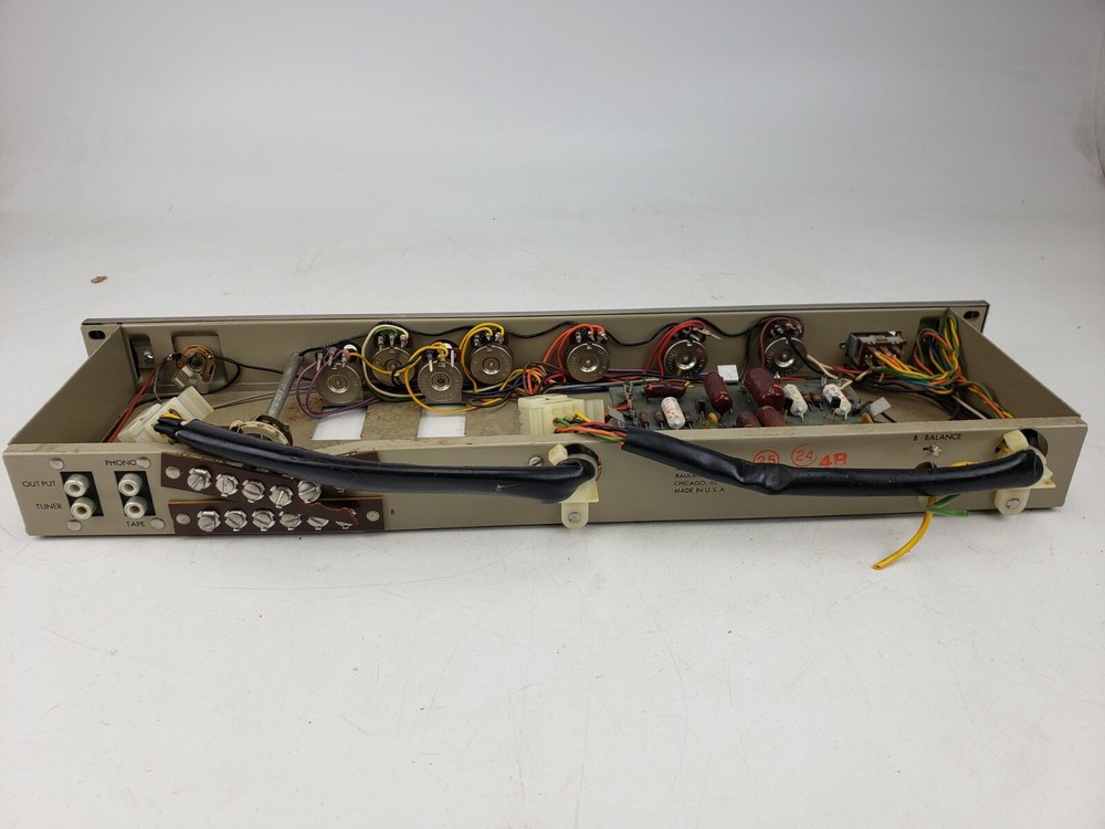 Vintage Rauland PBX1400A Input Mixer Preamplifier Transistor Solid State #2