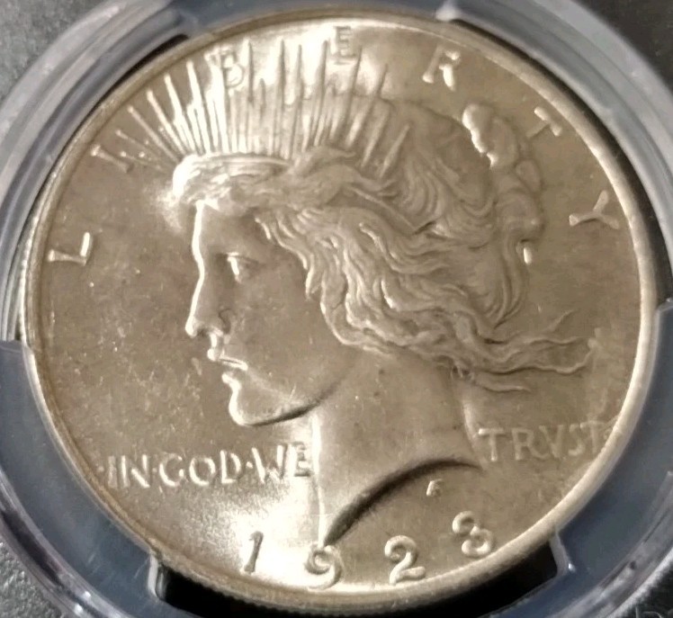 1923 Peace dollar PCGS MS64