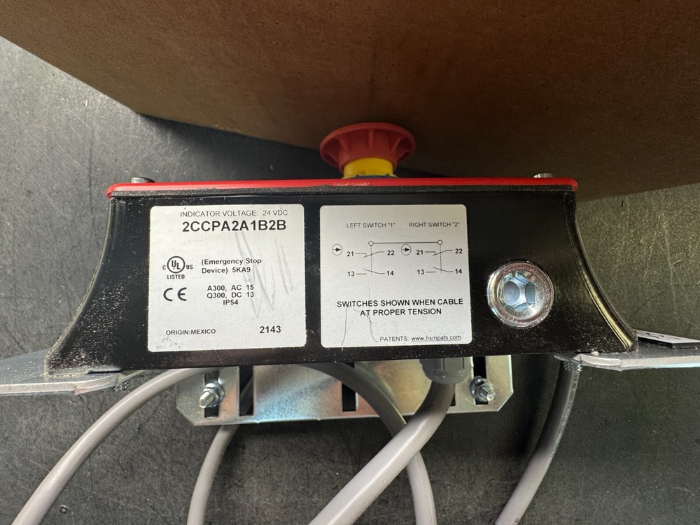 Honeywell 2CCPA2A1B2B Pull Cord Safety Switch NEW