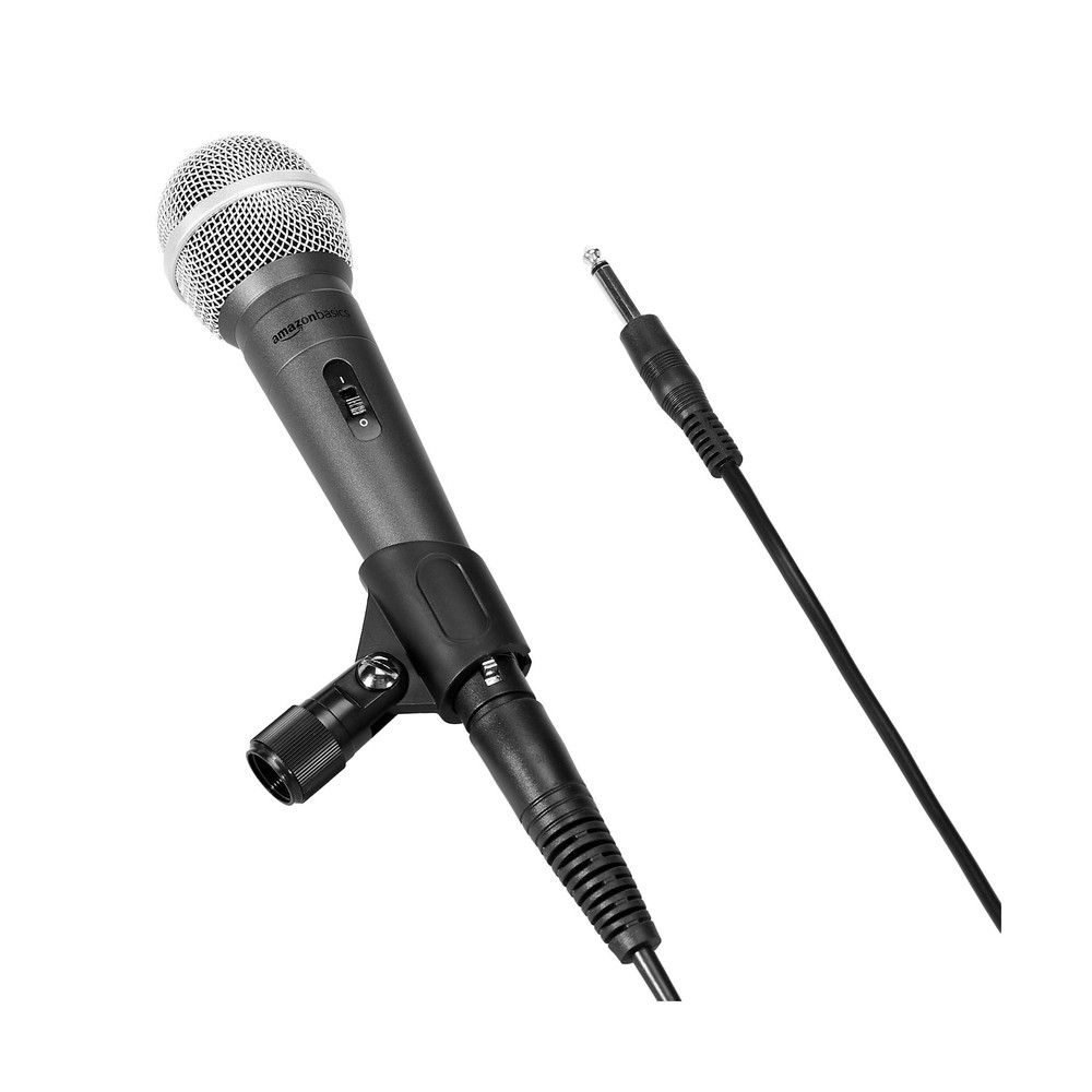 Amazon Basics Dynamic Vocal Microphone – Cardioid