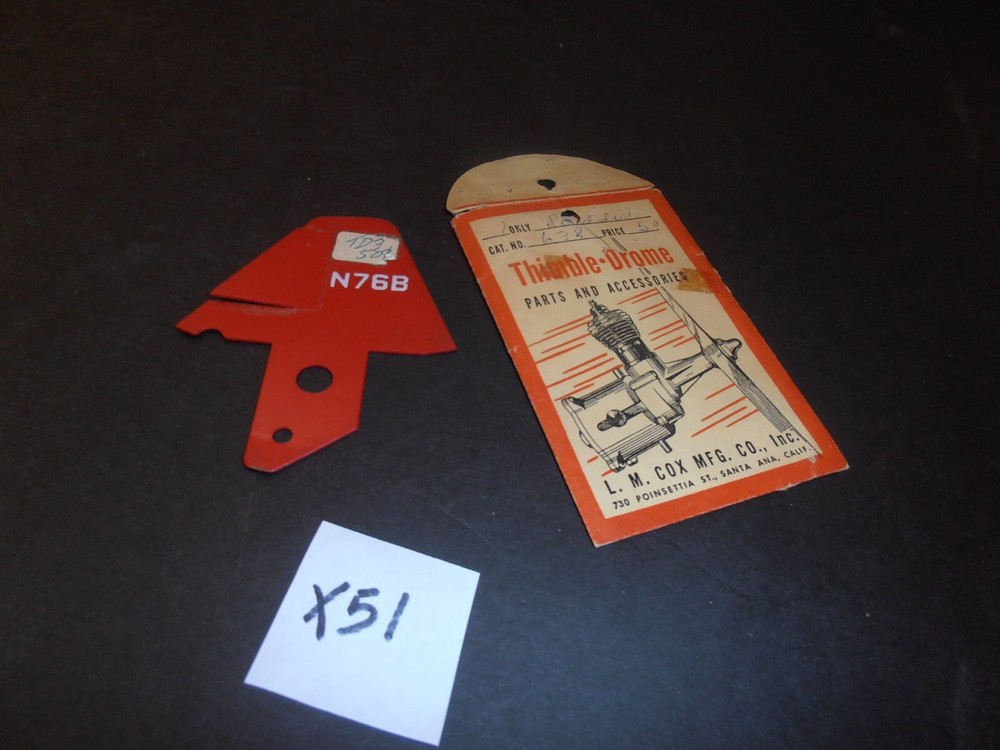 Cox Rudder #638-TD3