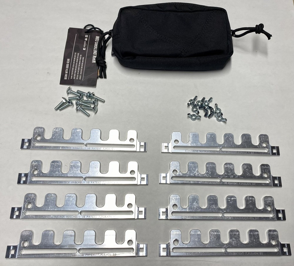 Army EOD Explosive Matrix Assembly w/ Pouch