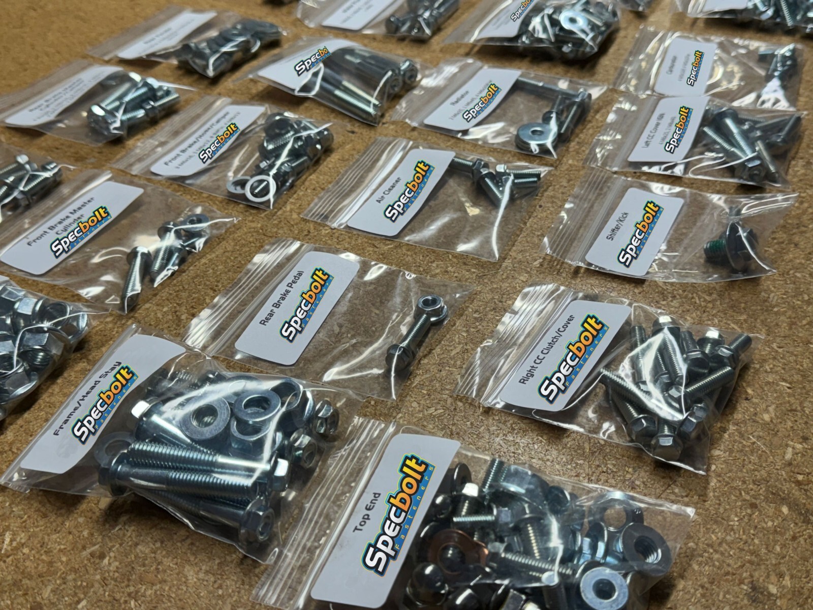 1986 LT250R Restoration Bolt kit Suzuki Quadracer Engine Body Wheel OEM zinc