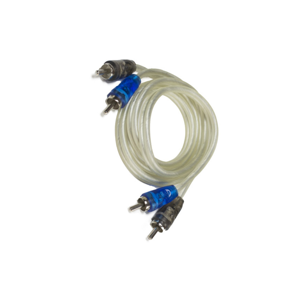 Stinger Select SSPRCA6 Performance Series 6' Coaxial Interconnect,Blue, White