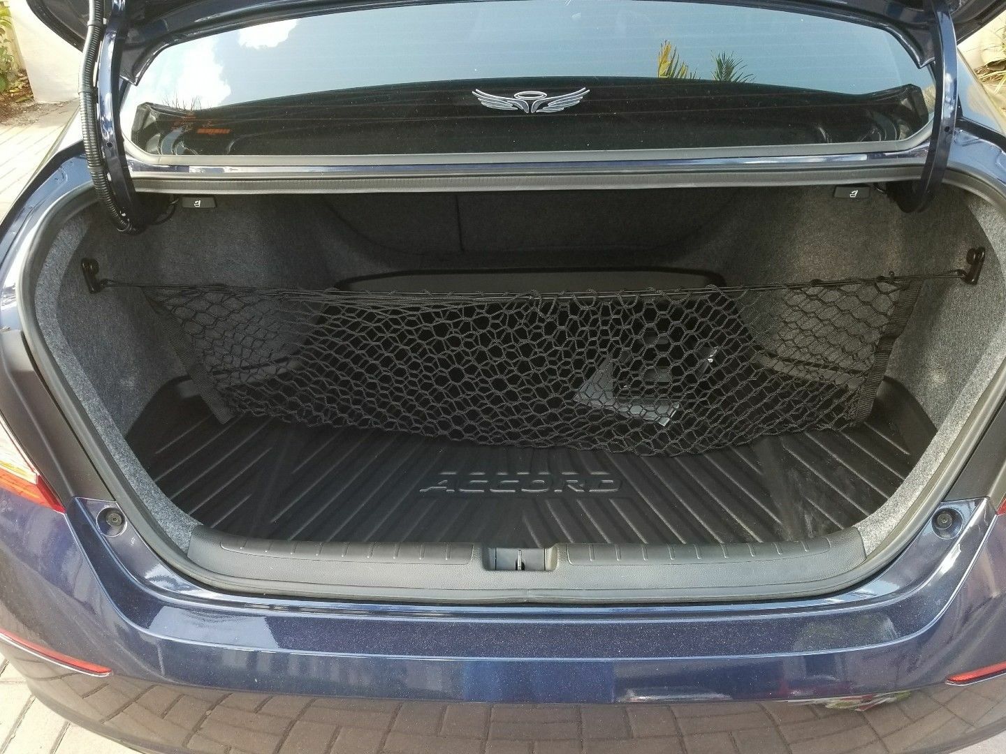 Rear Trunk Envelope Style Mesh Cargo Net for HONDA ACCORD 2023-2024 Brand New