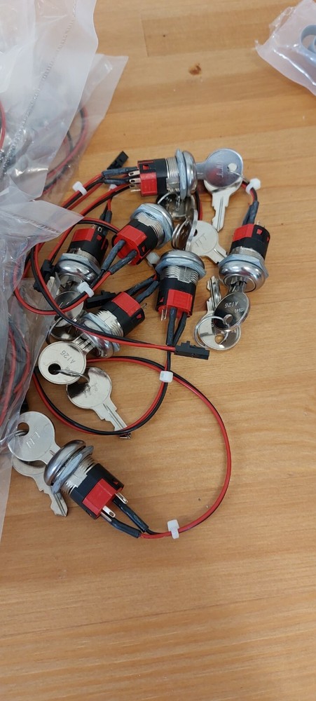 2 Position Keylock Switch 4A 125VAC RJ