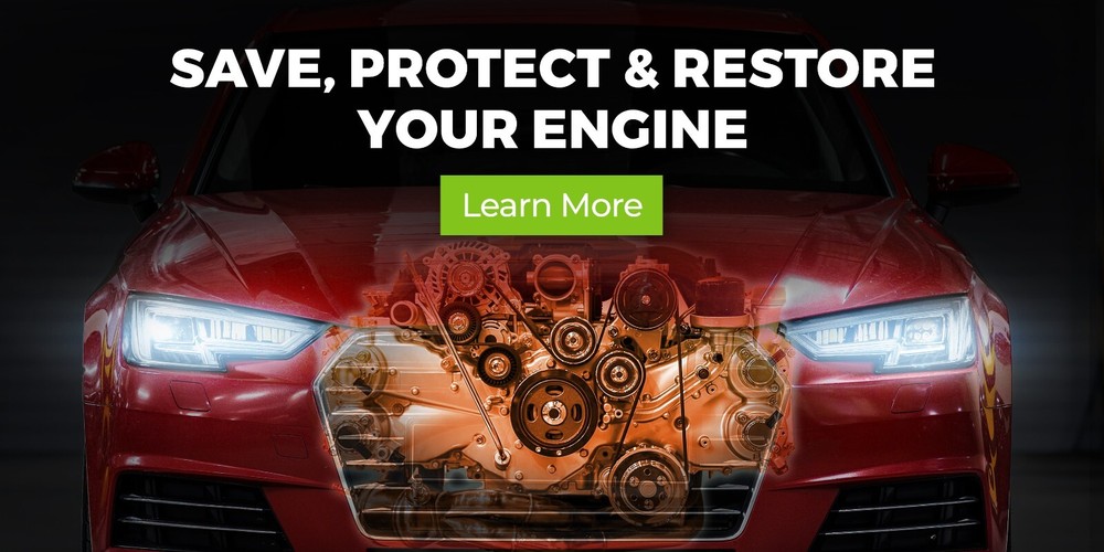RVS Technology D8 engine treatment. Restore your engine, increase fuel economy!