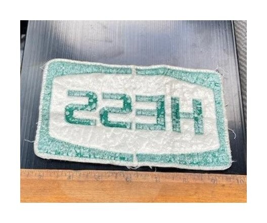 Large Hess Embroidered Patch