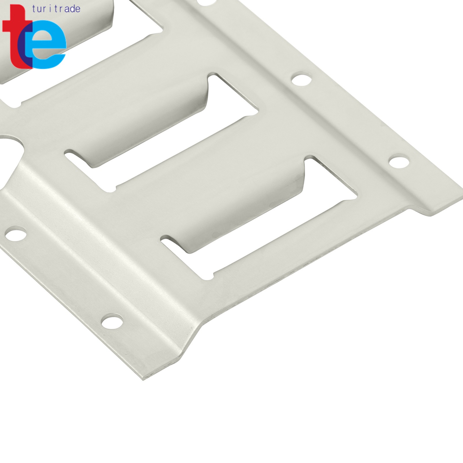 Set of (8) Galvanized Steel 5' Horizontal E-Track Rails for Trailer/Truck/Van