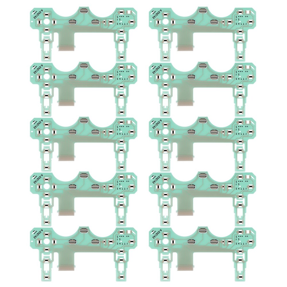 10SET Controller PCB Ribbon Circuit Board SA1Q43A#for PS2 Dualshock 18pin Socket