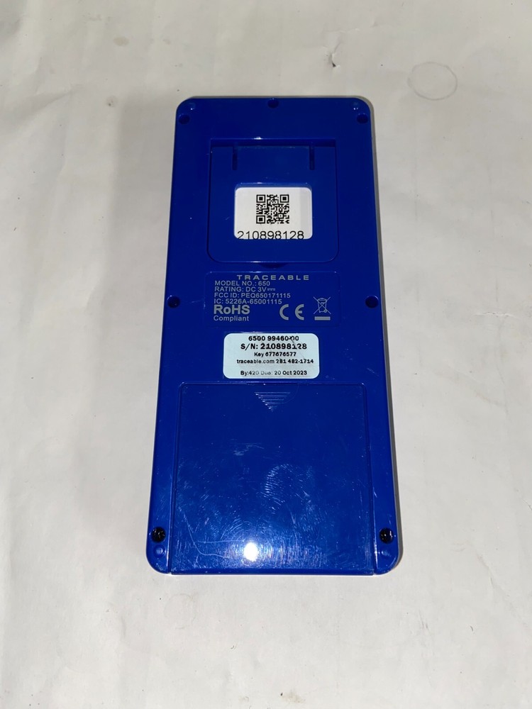 Traceable 6500 Wi-Fi Data Logging Refrigerator/Freezer Thermometer Digital