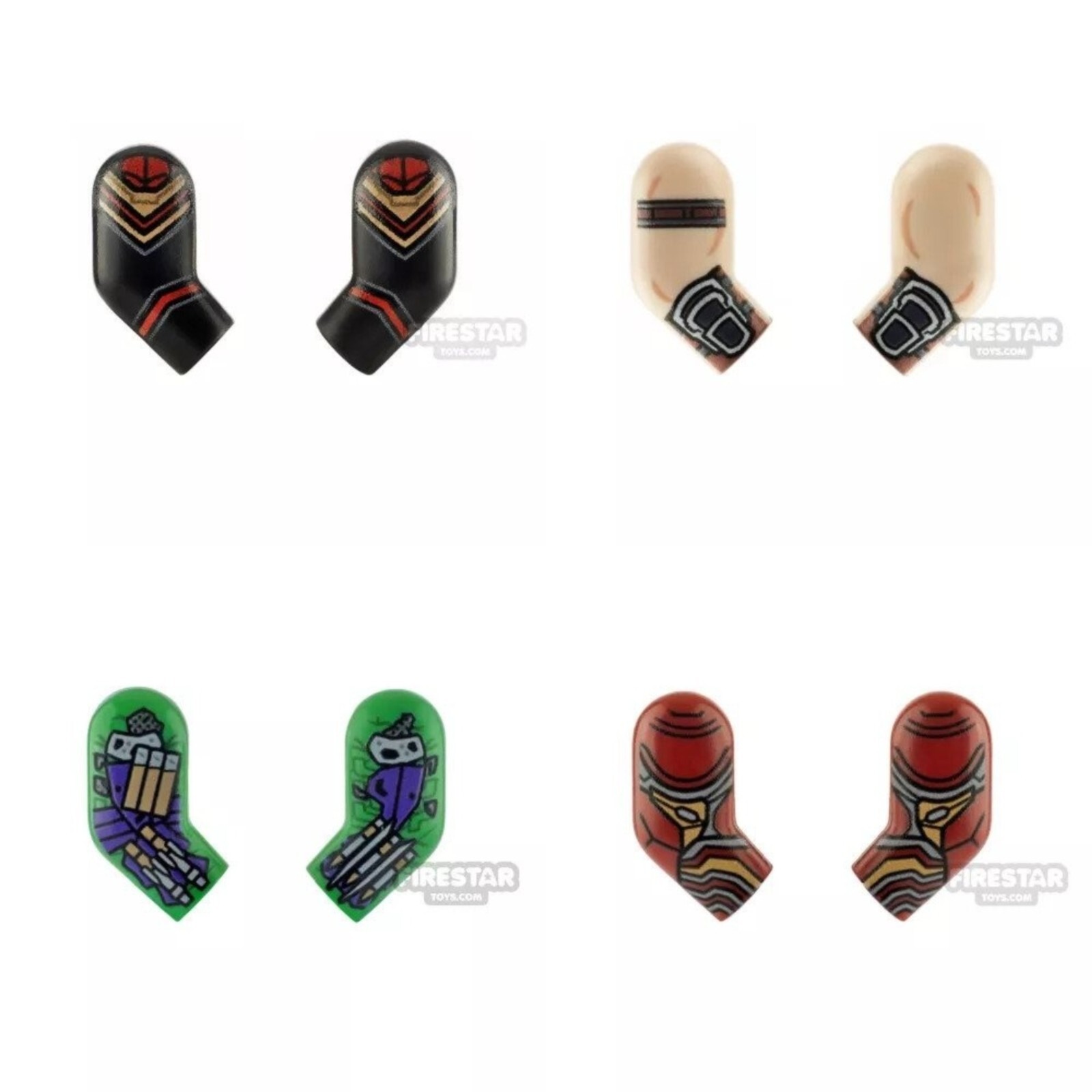 LEGO Custom Printed CLONE ARMS -Choose Style!- made with real LEGO® Arms