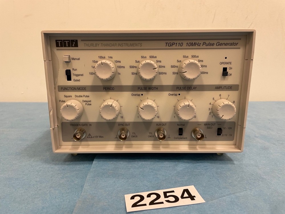 TTi Thurlby Thandar Instruments TGP110 10MHz Pulse Generator