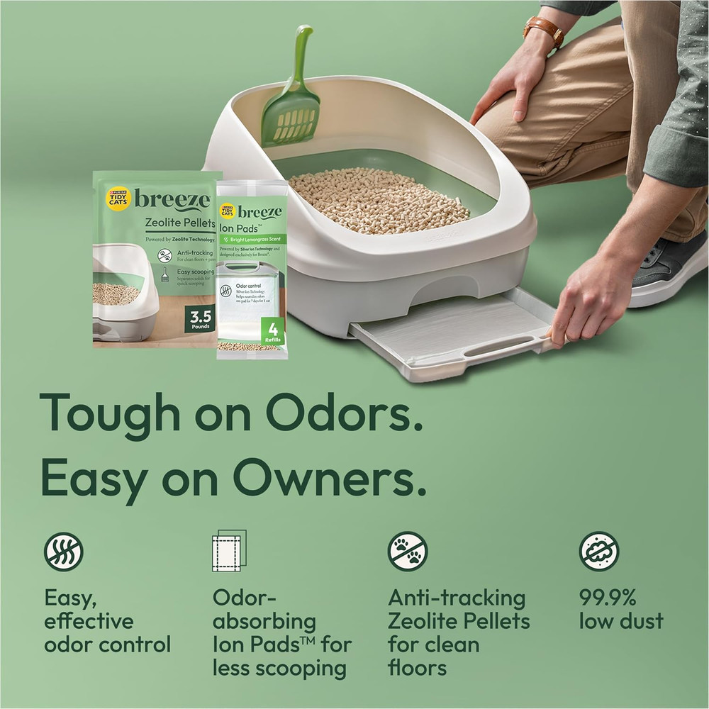 Purina Breeze Cat Litter Extra Strength Refill Bundle