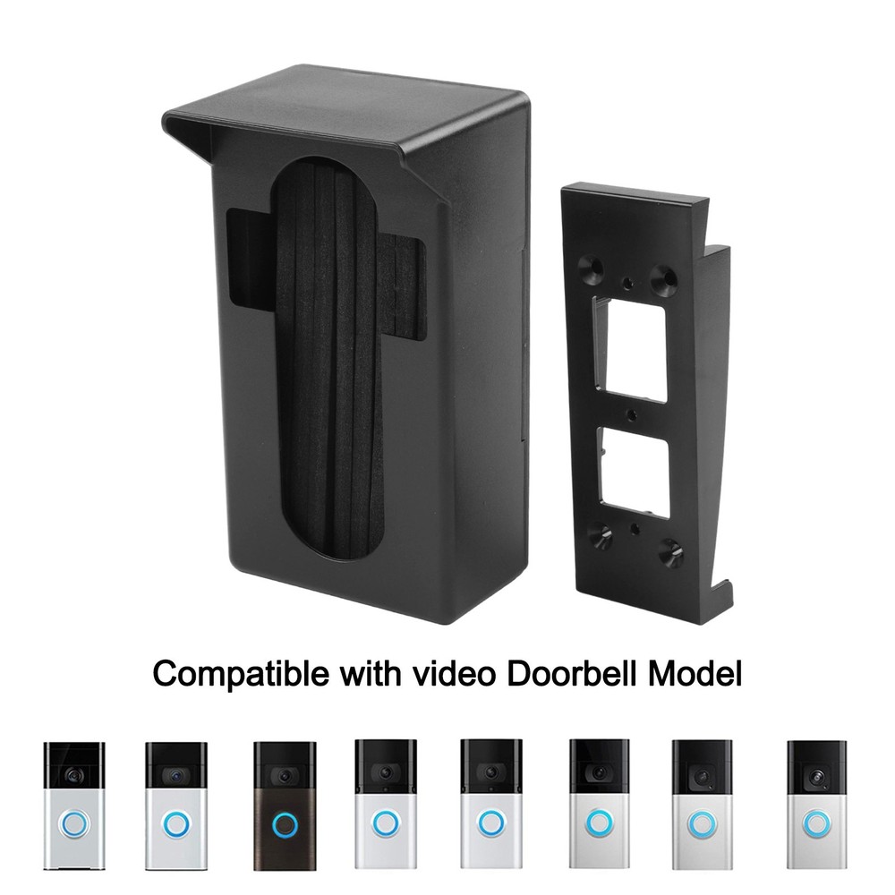 Easy Install Vinyl Siding Mount Compatible with For Ring Video Doorbell