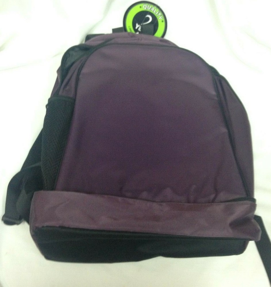 NEW 18" Nylon Dome Backpack - Purple