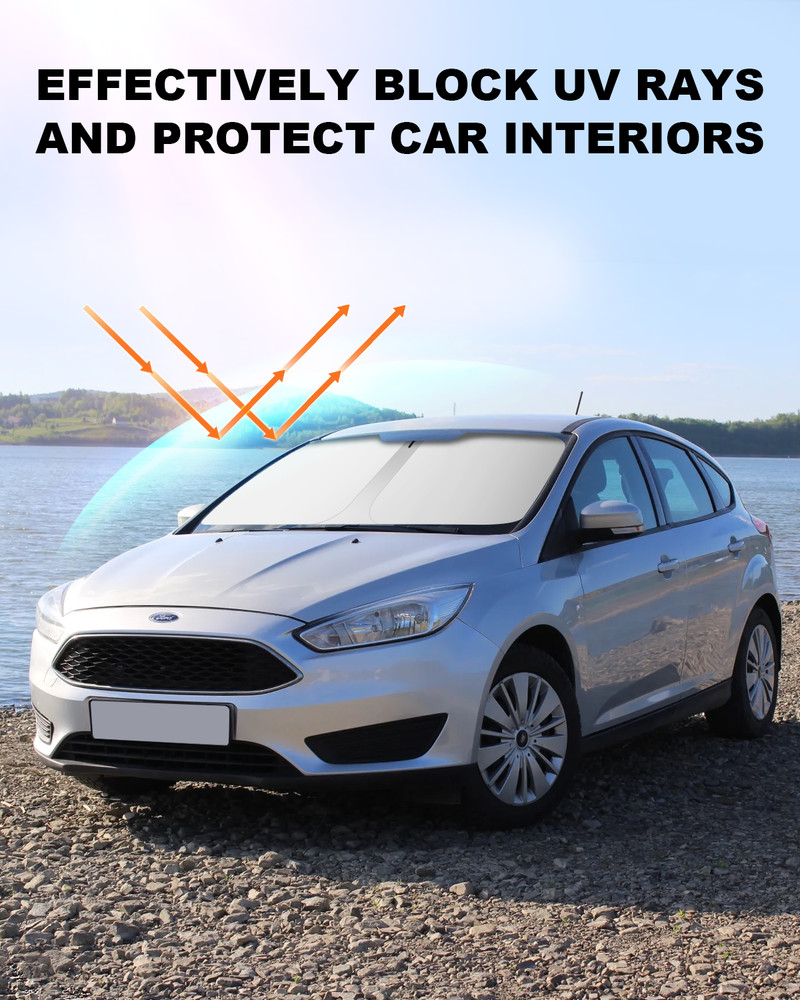 For Ford Focus 2012-2018 Front Windshield Sun Shade UV Block Privacy Cover Visor
