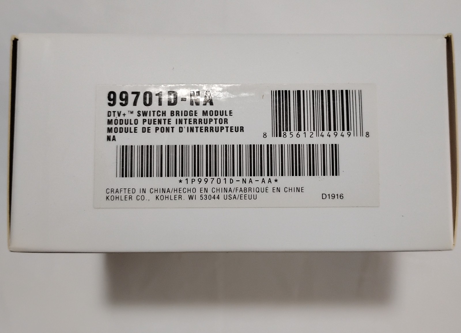 Kohler 99701-NA DTV+ Bridge Module