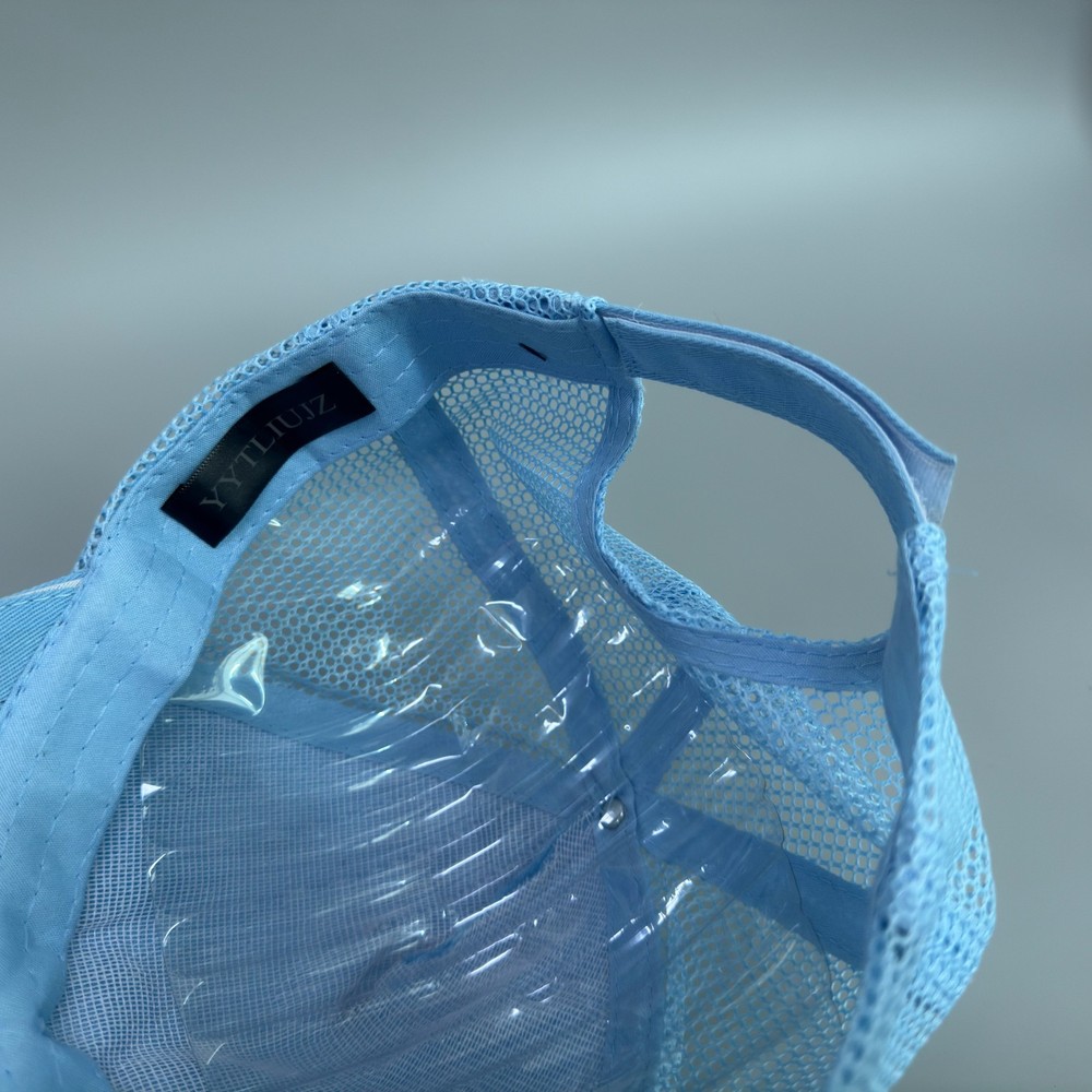 YYTLIUJZ Hats, Structured Front Panel Mesh Back Hat with Adjustable Closure