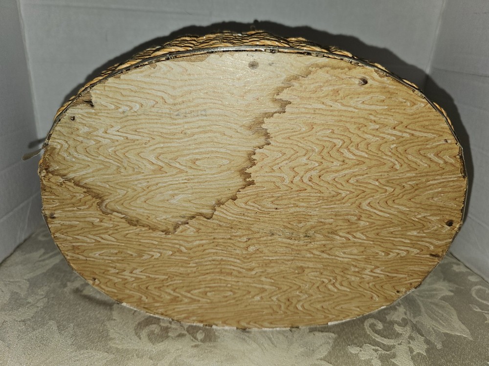 Dritz Wicker Woven Sewing Basket With Needles, Thread, Scissors And More