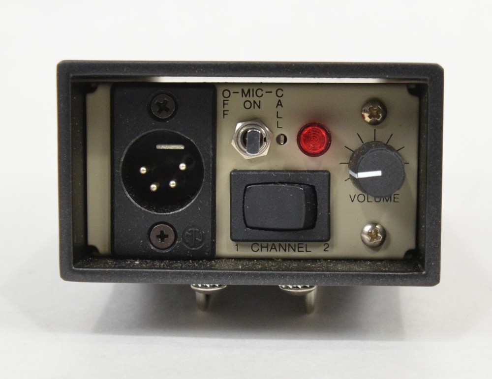 Telex IC-2A 2-Channel Wired Intercom Stereo Belt Pack