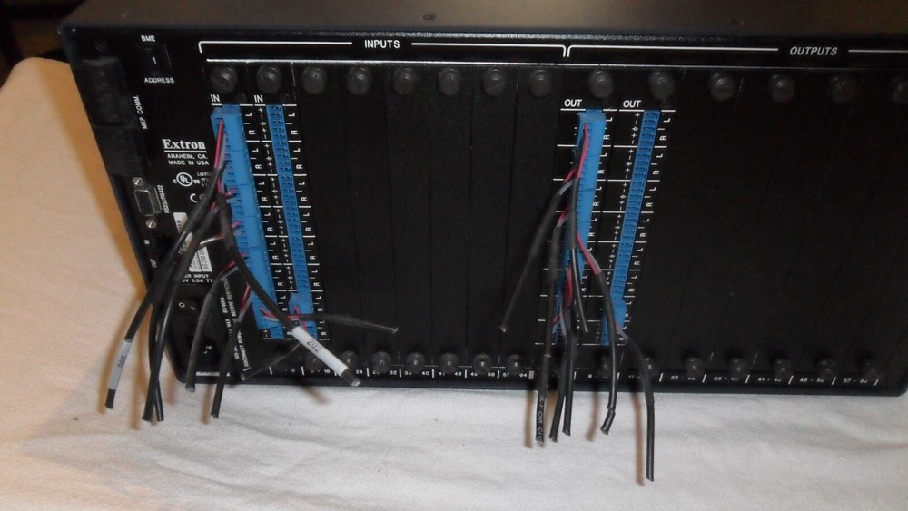 extron video and audio matrix 6400