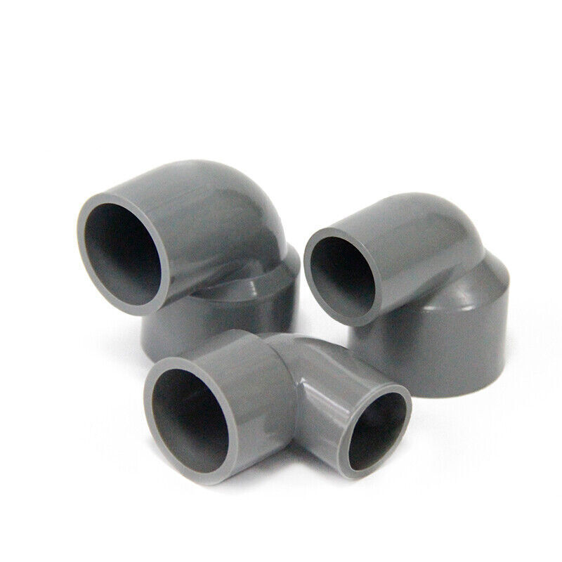 90 Degree Reducing PVC Water Elbow Connector Concentric Reduce Pipe 20mm-110mm