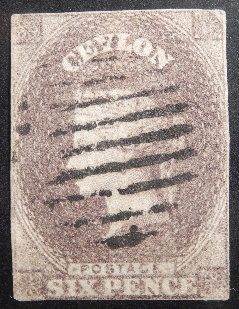 Ceylon Scott # 06A, Used