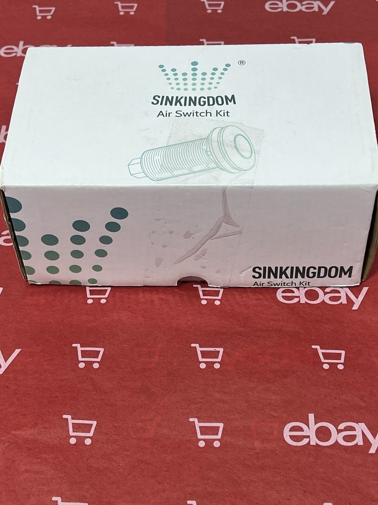 SINKINGDOM Garbage Disposal Sink Top Air Switch Kit with Long Button
