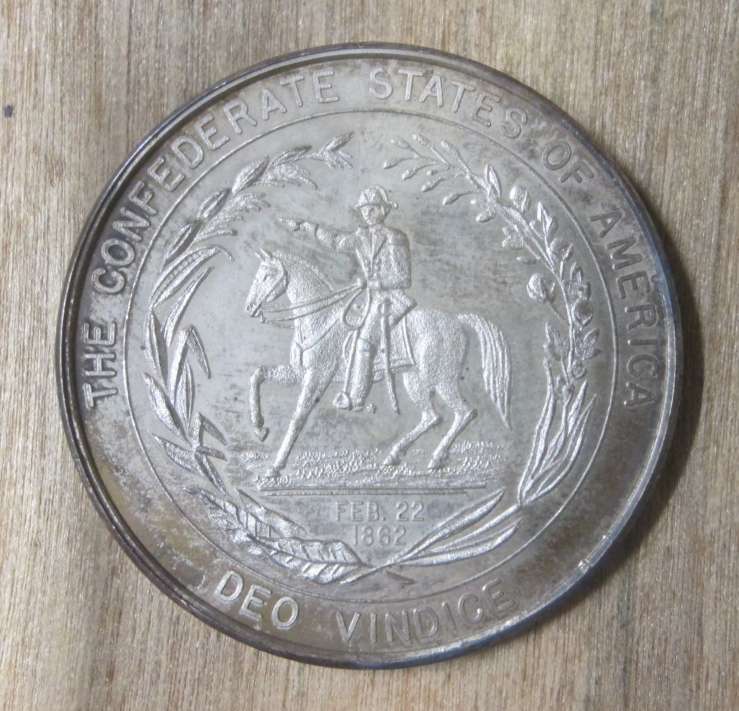 1947 C. Smith Confederate Seal So Called Half Dollar 14.8 Grams Sterling