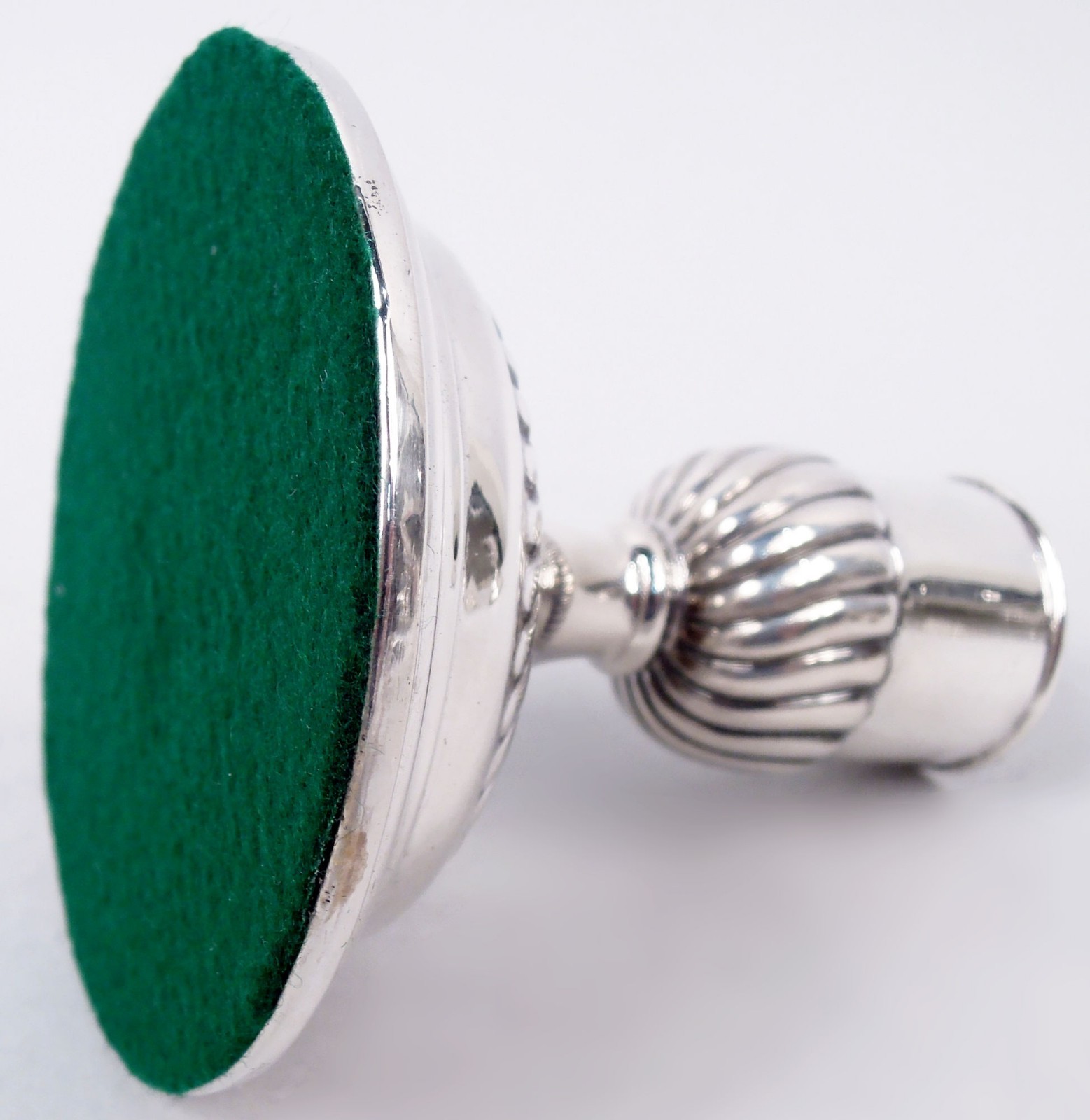 Finley & Taylor Candlesticks Antique Victorian Low English Sterling Silver 1889