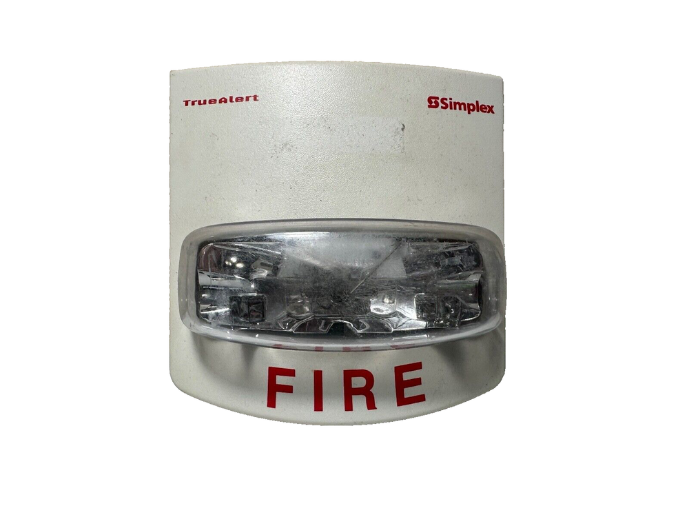 Simplex 4906-9103 Fire Alarm Strobe Wall White
