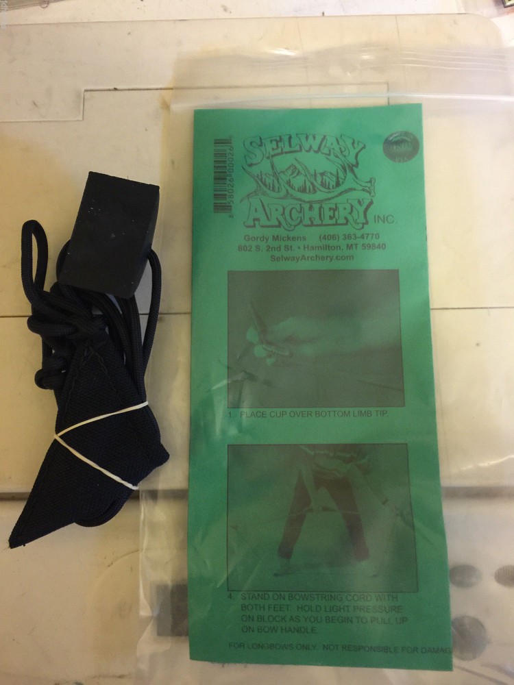 Selway Traditional  LONGBOW Stringer limb Saver