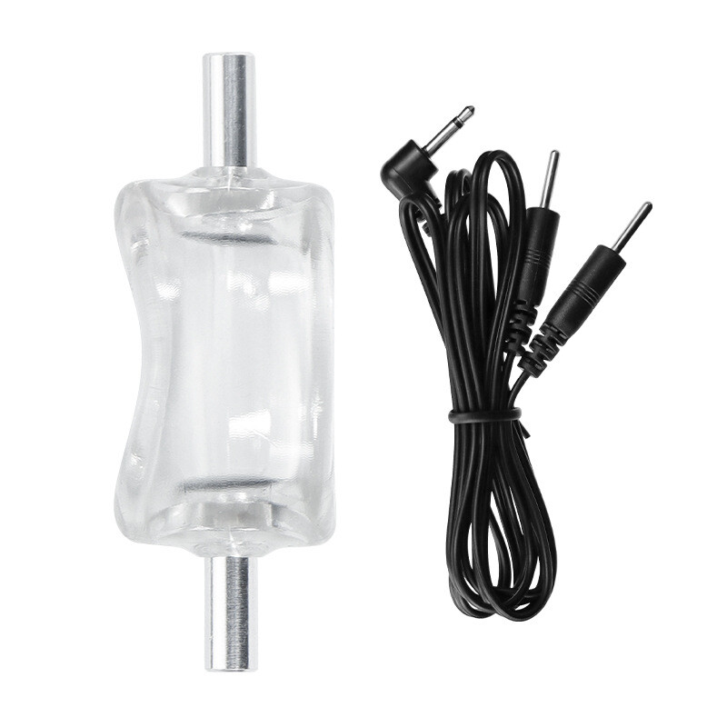 Electric E-Stim Penis Stretcher Enhancer Ball-Scrotum-Ring-Delay-Ejaculation Men