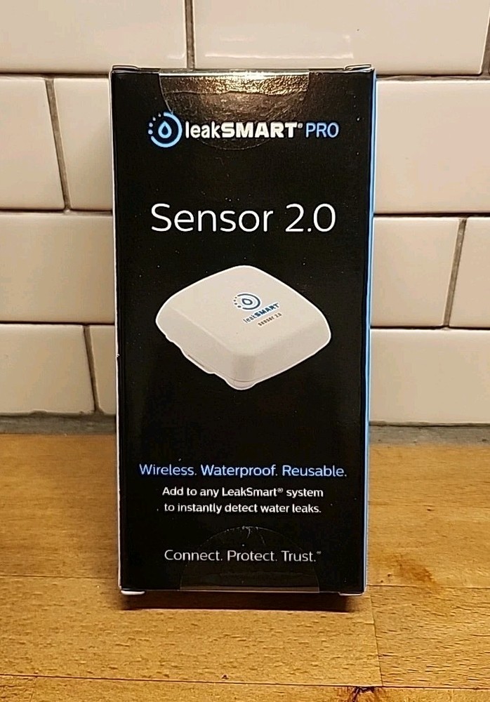 *Sealed* leakSMART Pro 8850600 Sensor 2.0 Wireless & Waterproof Leak Detector
