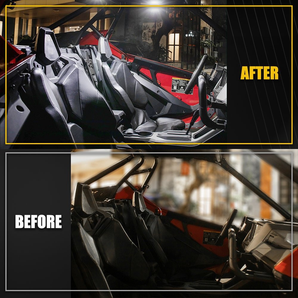 UTV Dome Light Roll Bar LED Light Mount Interior Light For UTV ATV Polaris