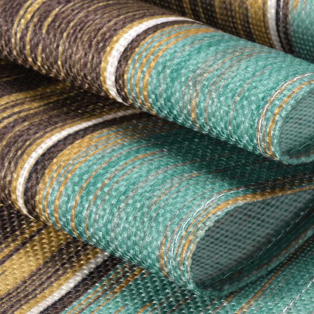 Table Runner 72" x 13", Retro Table Runner, Green & Grey