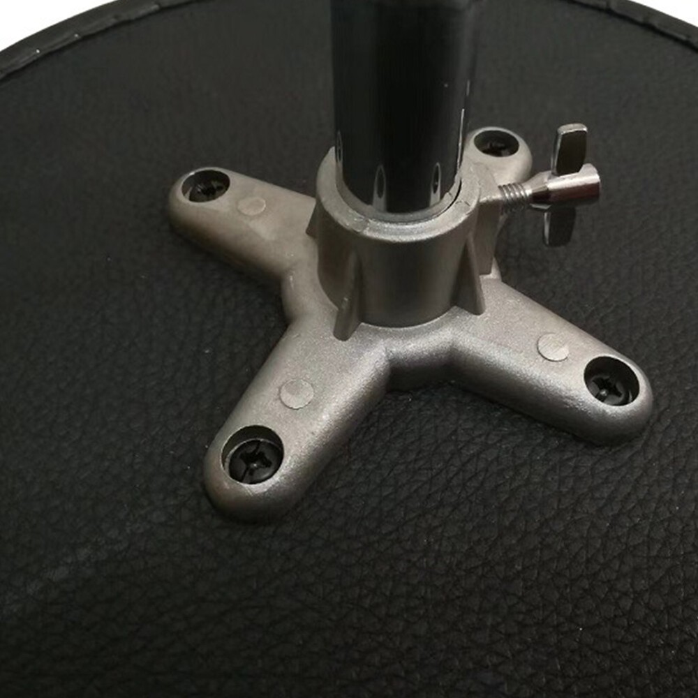 US Drum Throne Height Adjustable Padded Seat Drum Stool Thick Padded Foldable