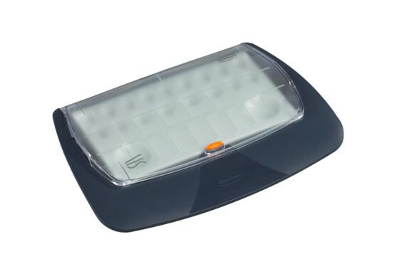 Renfert Lay Glazed Porcelain Art Color Mixing Tray Dental Lab Single Tray