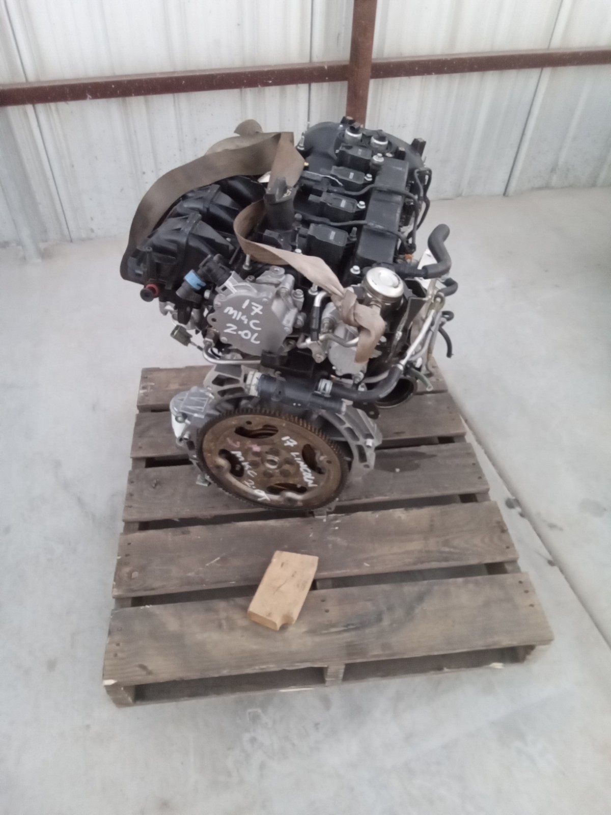 13-16 FORD FUSION 13-16 LINCOLN MKZ 13-16 MKC 2.0L ENGINE MOTOR W/TURBO ASSEMBLY