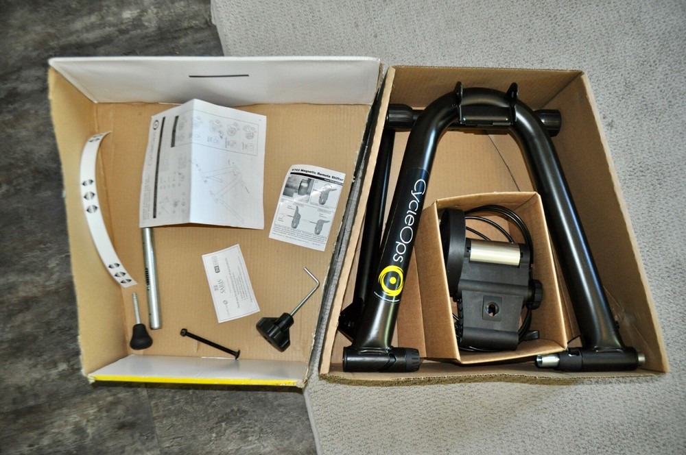 CycleOps MAG+ MAG PLUS Bike Trainer W/ RISER