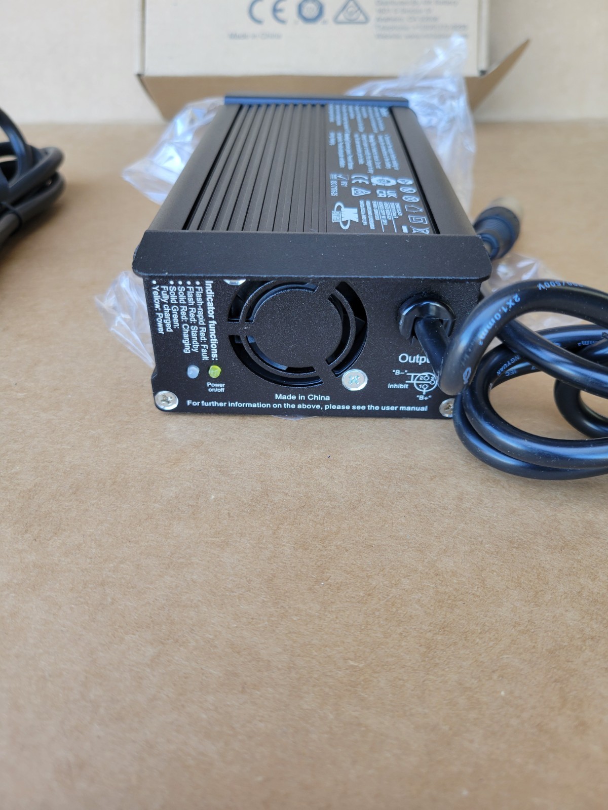 MK Wheelchair Battery Charger LS24/5A-08 24v 5a 3 prong power charger 24 volts