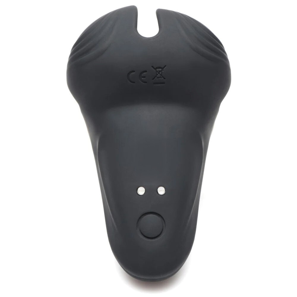 Vibrating Cock Ring Balls Massager Penis Vibrator with Remote Control for Couple