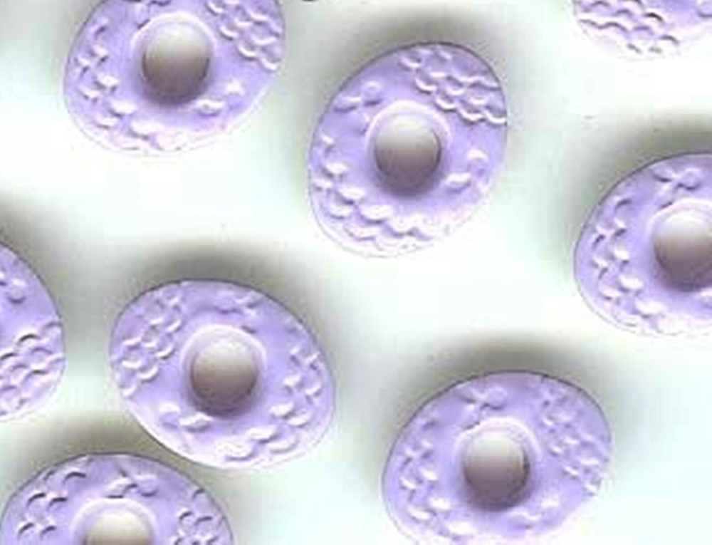 Lavender EASTER EGG 3/16" EYELETS Scrapbooking Card Making Stamping